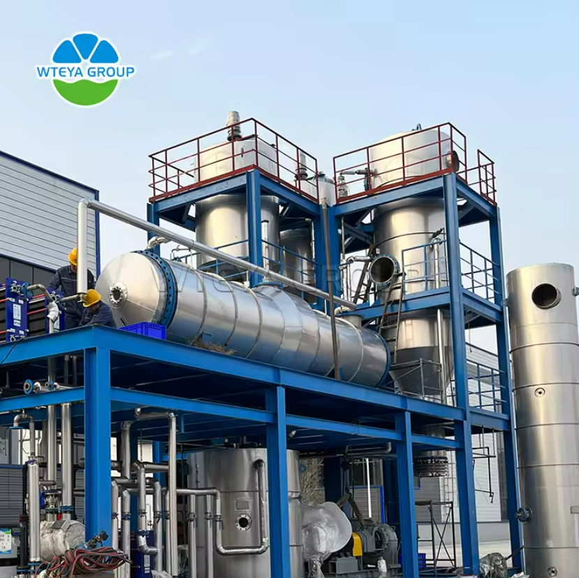 Salt Lake Lithium Extraction Industry vacuum evaporator juices Factory Supply Can run continuously WteyaEquip