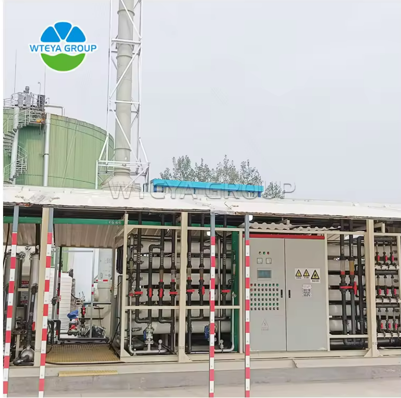 Portable container type compact integrated sewage treatment equipment WteyaEquip